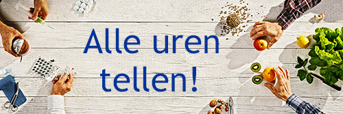 Alle uren tellen